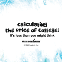 2019 Ascendium Calculating Price of College