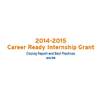 ResourceThumbnail CareerReadyInternshipGrantClosingReport 2014 15