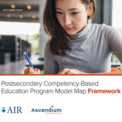 Postsecondary Competency-Based Education Program Model Map Framework