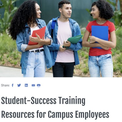 Student Success Training Resources